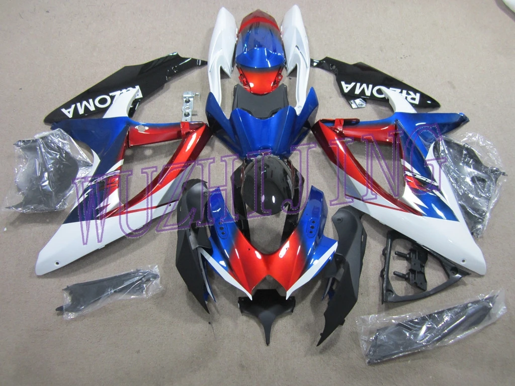 Abs обтекатель GSXR600 2010 мотоцикл обтекатель GSX R 750 2009 обтекатель GSX-R600 2008-2010 K8