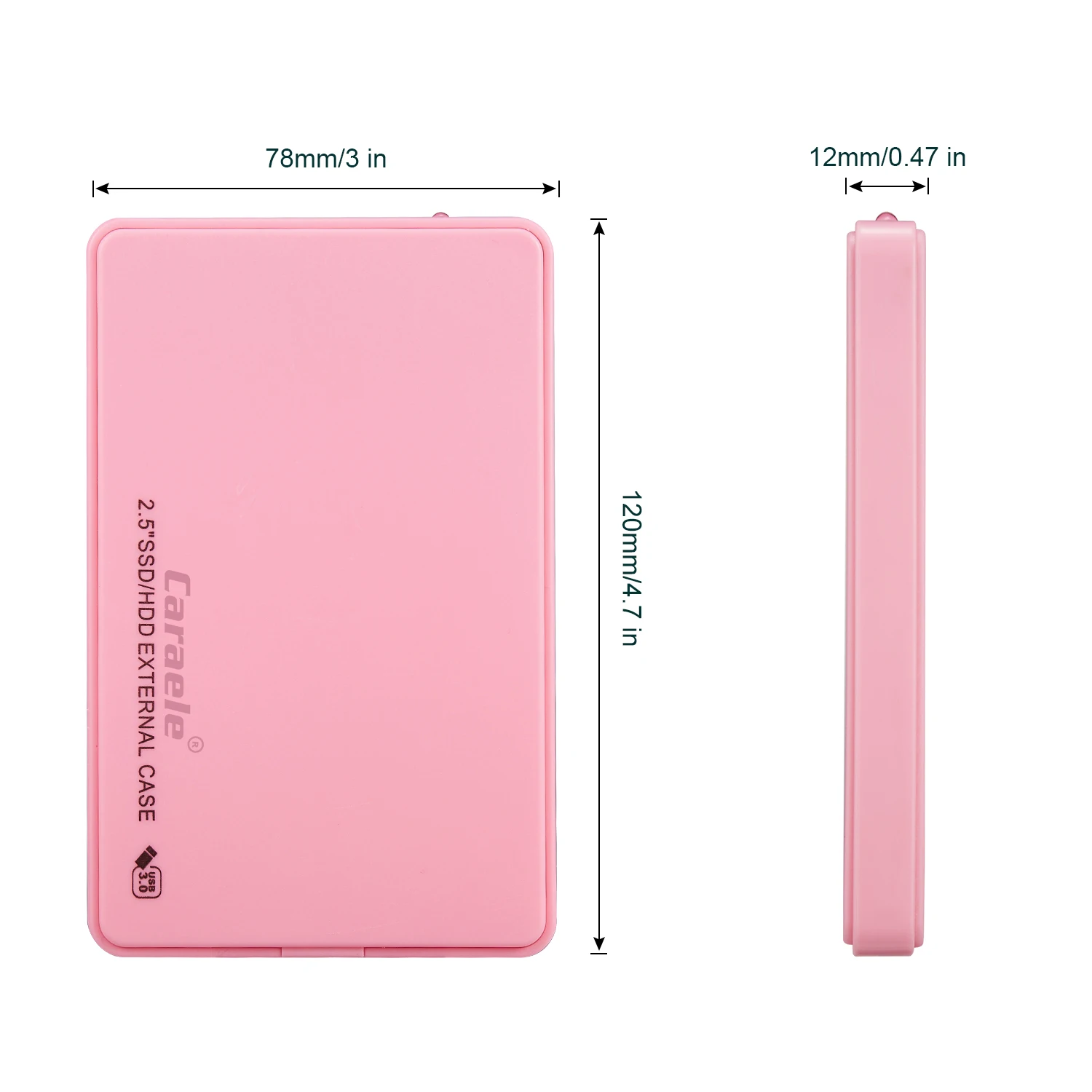 2.5'' External Hard Disk With USB 3.0 Data Line Internal Storage 500GB/1TB/2TB For For Windows 10 8 7 System Macc OS X 10.9 Etc