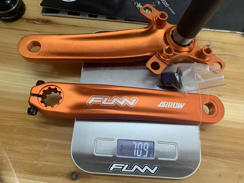 UK FUNN стрела горный велосипед crank XC AM FR DH Звездочка колеса 83MM104BCD положительный и отрицательный зуб Кривошип