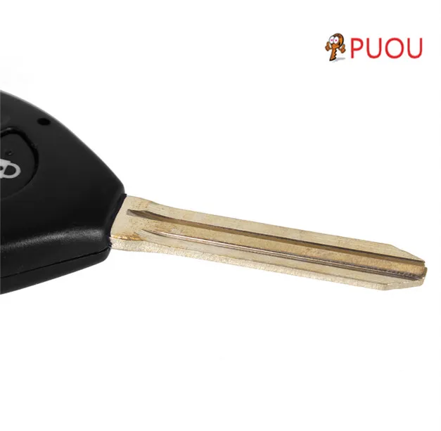 2 3 4 кнопки Toy43 лезвие на замену пустой корпус для дистанционного ключа Fob чехол Корпус Fob для Toyota Corolla RAV4 авто camry ключ автомобиля