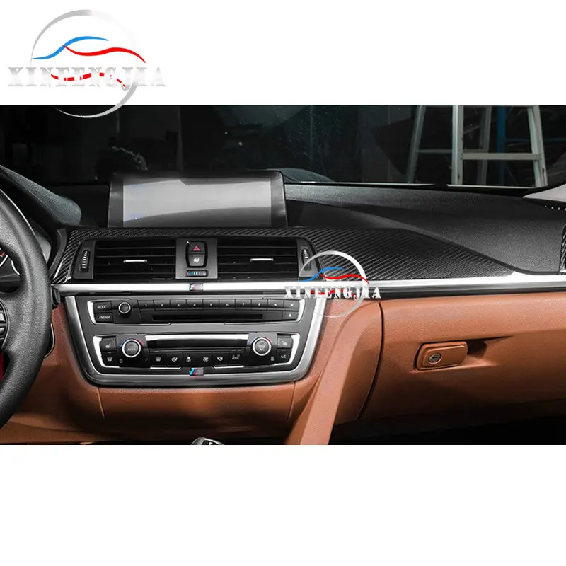 Для BMW 3 4 серии F30 3GT F34 F36 13-18 9x100% углеродное волокно переключения передач Полная накладка