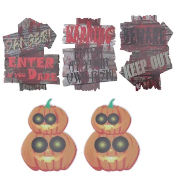 

5pcs Carnival Party Decoration Advertising Board for Halloween Carnival Festival