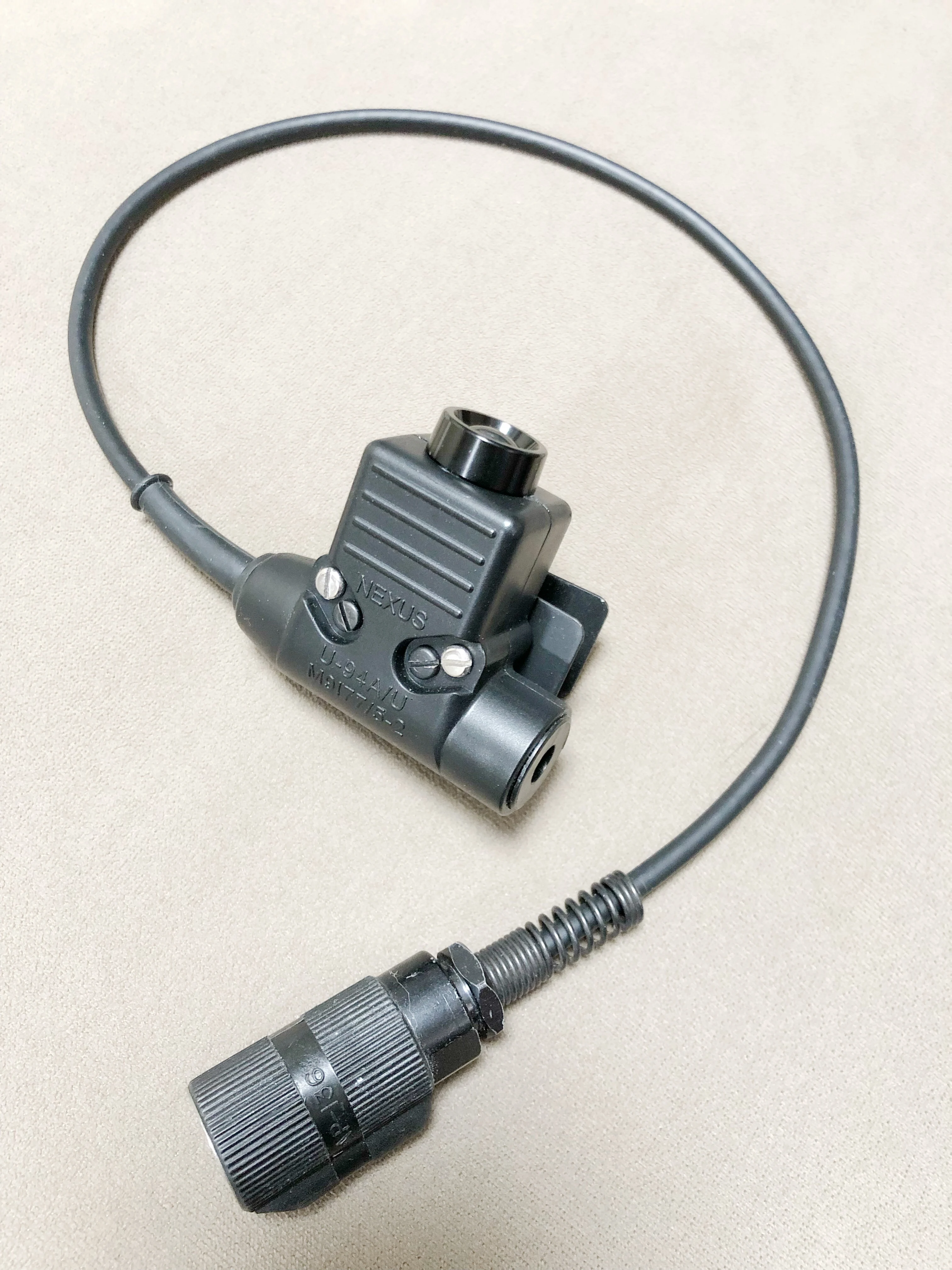 Reprint Atlantic signal Atlantic 6 pin, AS U94 PTT circular button for