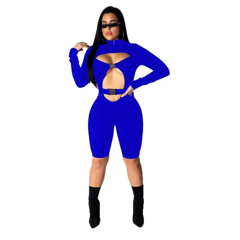Bajo costo Mono corto mujer sexy a la moda, trajes de sport para mujer, peleles de vendaje para mujer, mono 3680 J9jE7lXw7