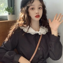 Японская школьная форма в стиле колледжа, костюм горничной моряка в морском стиле, одежда для косплея, французский ретро костюм, юбка с завышенной талией, платье