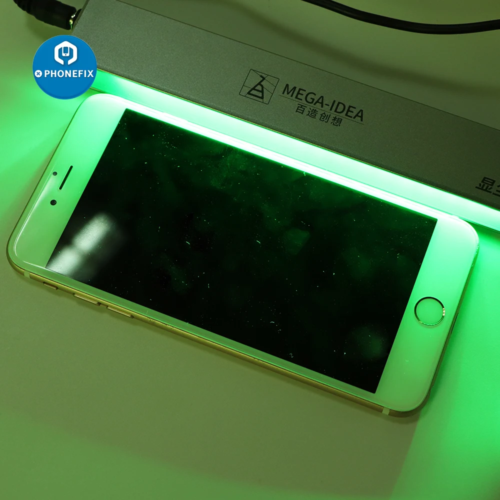 QianLi ЖК-экран Сканер пыли светильник сканер отпечатков пальцев Обнаружение царапин сканер обнаружения лампа для мобильного телефона Ремонт экрана инструменты