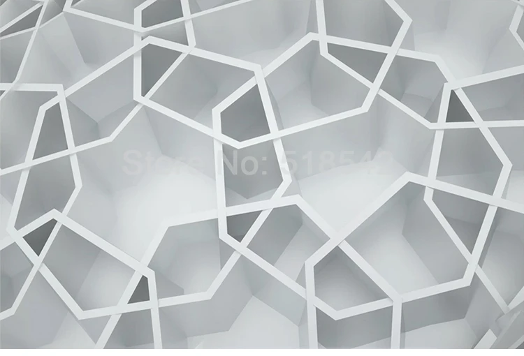 Пользовательские обои 3D стереоскопический геометрический абстрактное пространство Фреска Papel де Parede гостиная диван ТВ фон художественная настенная живопись