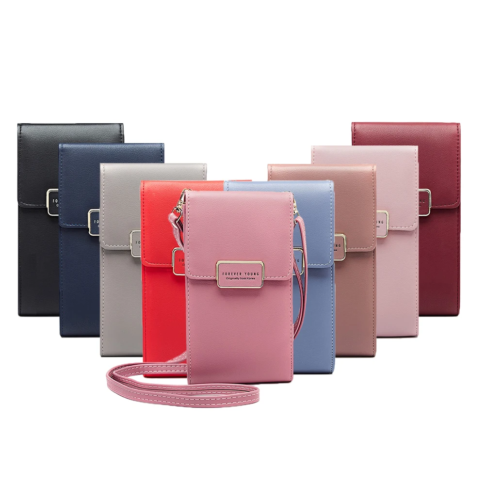 

Crossbody Messenger Bags Woman HandBag Waterproof Sling Purse Female shoulder fashion sweet Lady girl party PU Leather pink blue