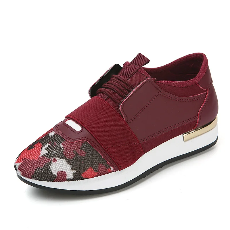 redmicai sneakers Fujin/женские кроссовки; Новинка года; сезон весна; модная обувь из искусственной кожи на платформе; женские кроссовки; Chaussure Femme; женская повседневная обувь - Цвет: redmicai sneakers