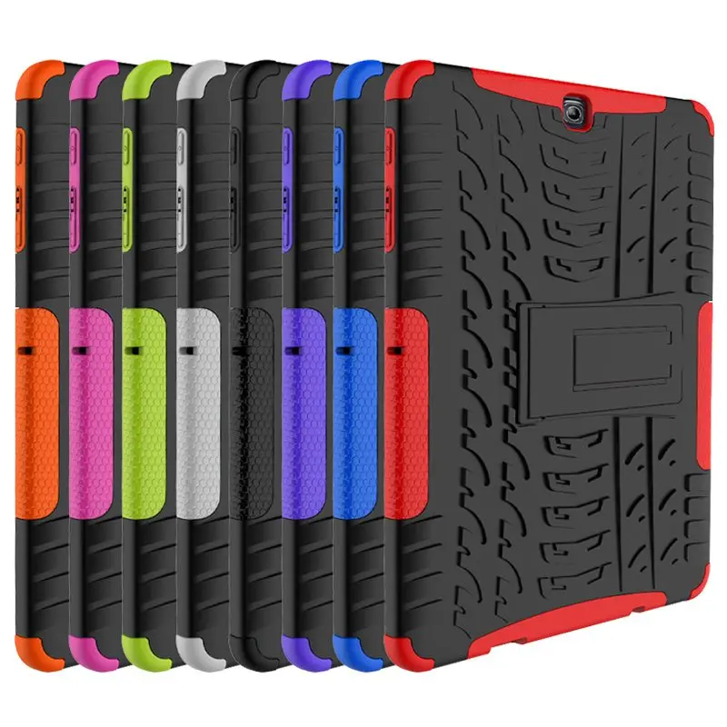 For Samsung Galaxy Tab S2 9.7 T810 case for SM-T810 T815 Tablet 9.7 inch armor Silicone TPU+PC Shockproof Stand Cover +pen+Film For Samsung Galaxy Tab S2 9.7 T810 case for SM-T810 T815 Tablet 9.7 inch armor Silicone TPU+PC Shockproof Stand Cover +pen+Film