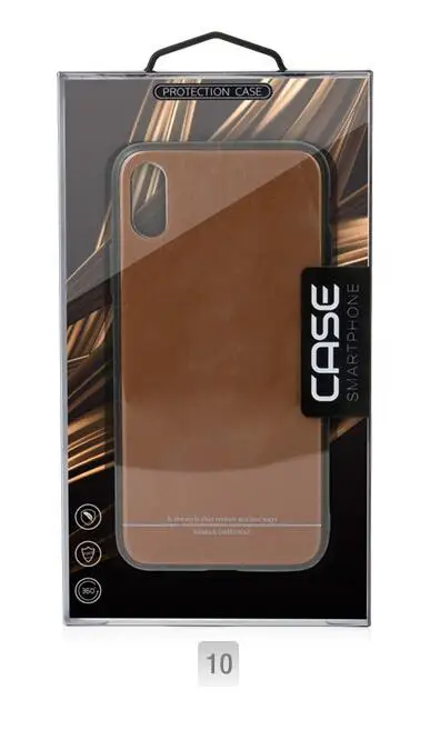 cardboard 10 100 шт Новое поступление ПВХ упаковочная коробка с внутренним лотком для iPhone11 pro max 11 pro сотовый Чехол для телефона - Цвет: cardboard 10