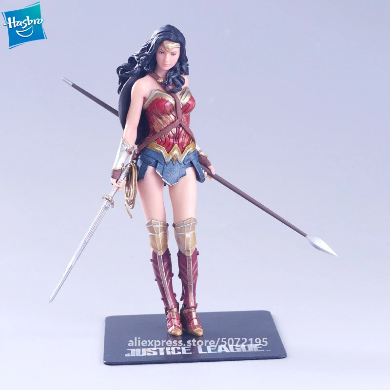 Коллекционная модель из американской драмы, ПВХ, Hasbro Justice League Wonder Woman