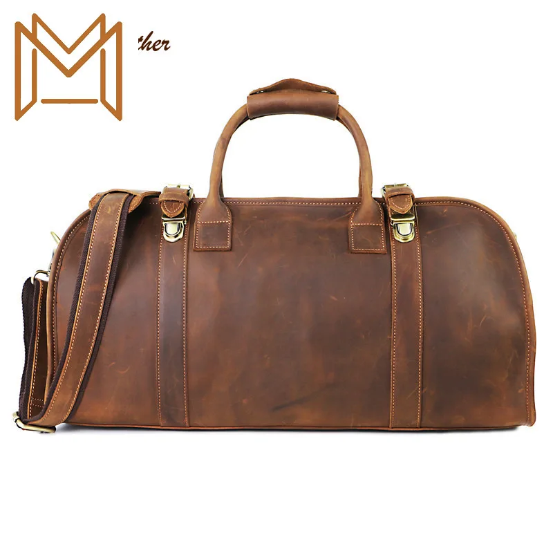 

Travelling Bag Crazy Bodybuilding Package Man Portable Capacity Cylinder Motion Package