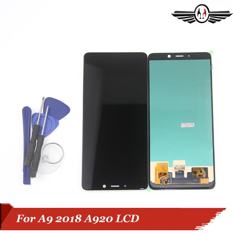 ЖК 6," экран для samsung A9 A920 ЖК-дисплей в сборе сенсорный экран дигитайзер samsung Galaxy A9 A920