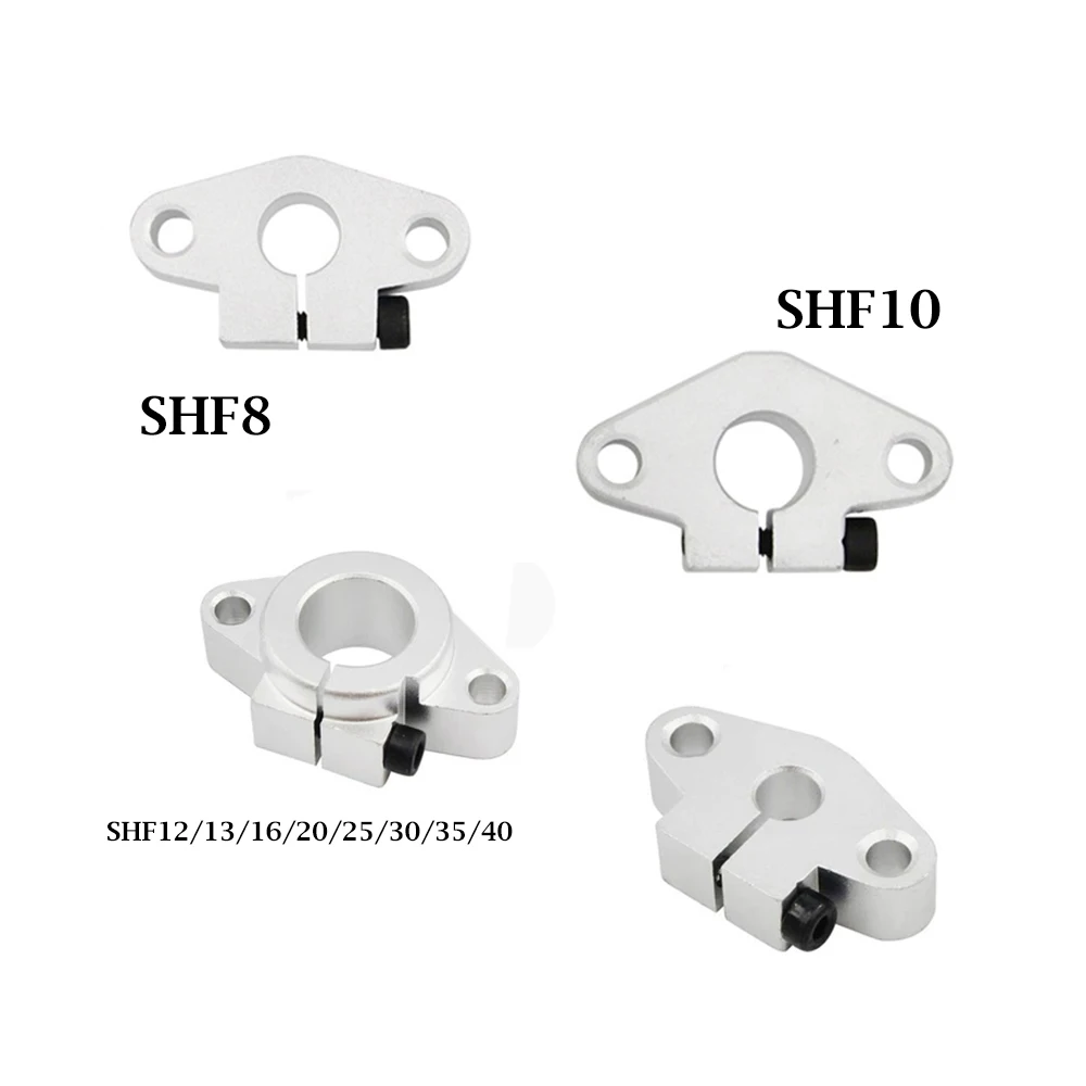 1 шт. SHF8 SHF10 SHF12 SHF13 SHF16 SHF20 SHF25 SHF30 Линейный Опора стержня подшипника CNC маршрутизатор