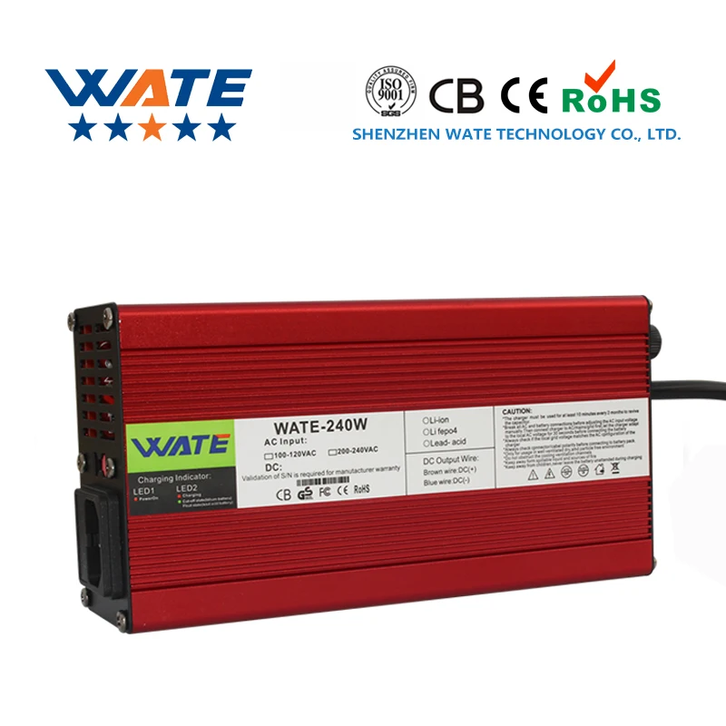 87.6V 2.5A Charger 24S 72V LiFePO4 Battery With Cooling fan Aluminum shell Quick charge | Электроника