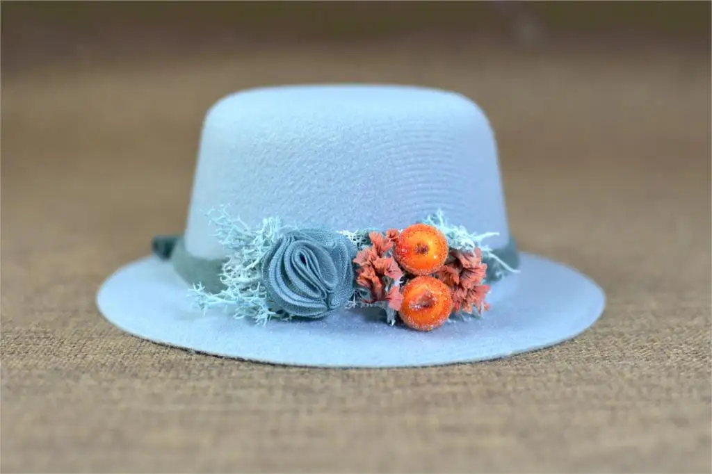 New original design baby princess small hat newborn photography props photo cute hat studio party