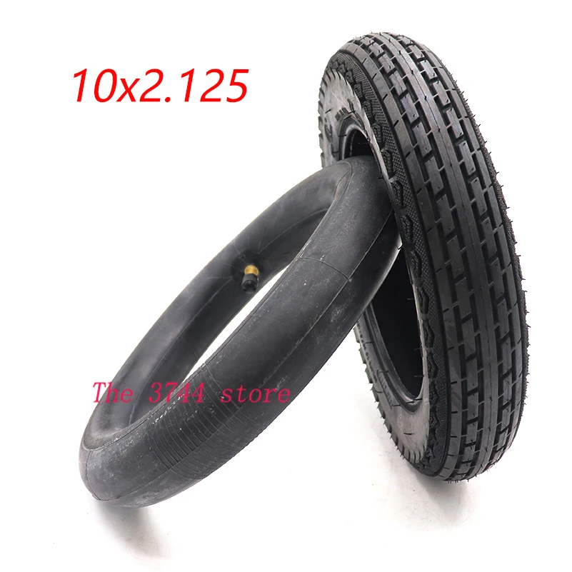 1*-10x2.125 Solid Tyre Electric Scooter Accessory Rubber Explosion-proof Tire UK 