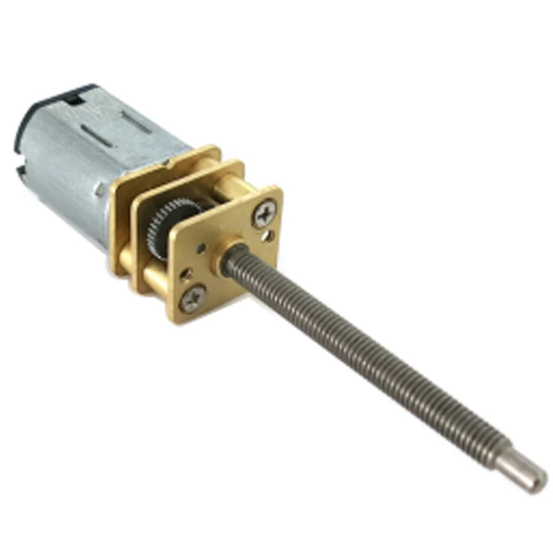 

Long Threaded Shaft M3*34 3V6V12V Mini DC Geared Motors Low RPM To HIgh Speed 15-1000RPM Adjustable Speed Reversible In DC Motor
