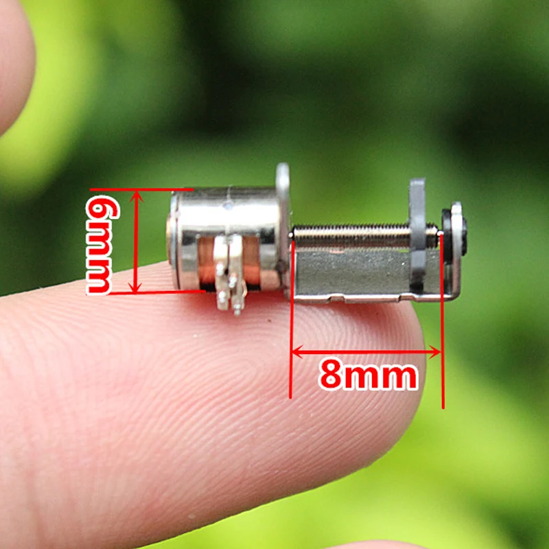 

1PC miniature Screw rod 6mm Stepper motor Two-phase four-wire stepping motor