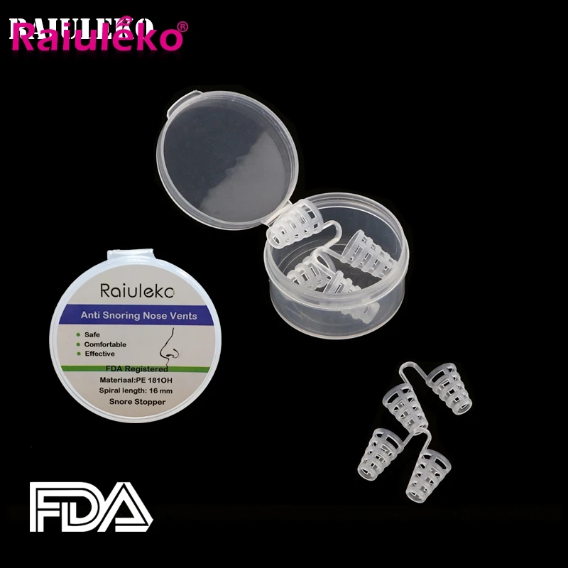 12 шт. антихраповое устройство для защиты от храпа и силиконовая фиксация