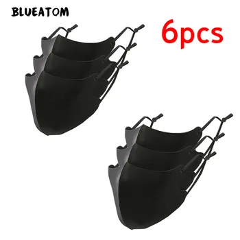 

Adjustable Ice Silk Masks Washable Anti Dust Allergies Mask Travel Reusable earloop straps support long-time usage Cotton