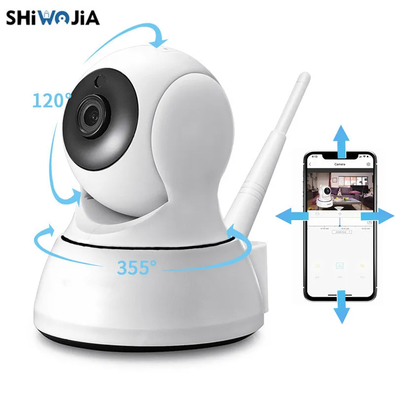 

SHIWOJIA 1080P Wireless Cloud IP Camera Indoor Home Security Video Surveillance Auto Tracking CCTV Network Night Vision Camera