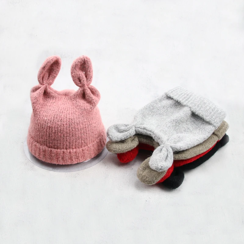 

Cute Knitted Hat For Baby Girl Boy 2019 New Winter Knitted Kid Toddler Girl Boy Warm Cute Beanie Autumn Baby Hat Cap Accessories