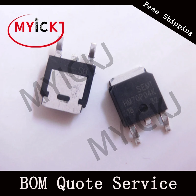 

10PCS HM70P04K TO-252 P-Channel Enhancement Mode Power MOSFET IC CHIP