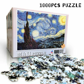 

jigsaw puzzles 1000 pieces Assembling picture Landscape puzzles toys for adults children kids games educational Toys