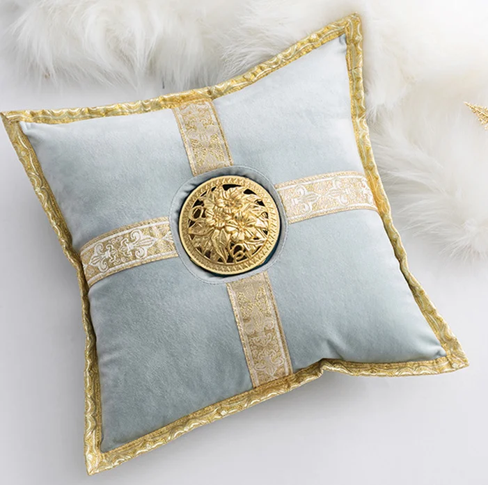 

European creative incense burner seat pillow aromatherapy pillow core Middle East luxury home decoration incense burner pillow