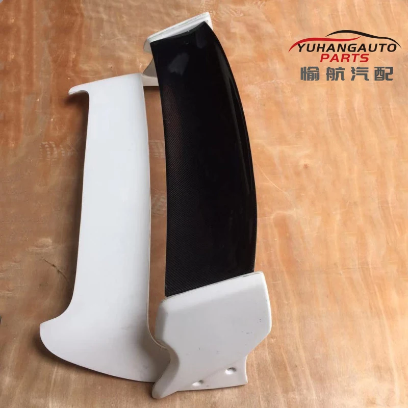 

Voor 2008-2014 Impreza WRX STI GRB varis stijl Achterspoiler Glasvezel met koolstofvezel mes
