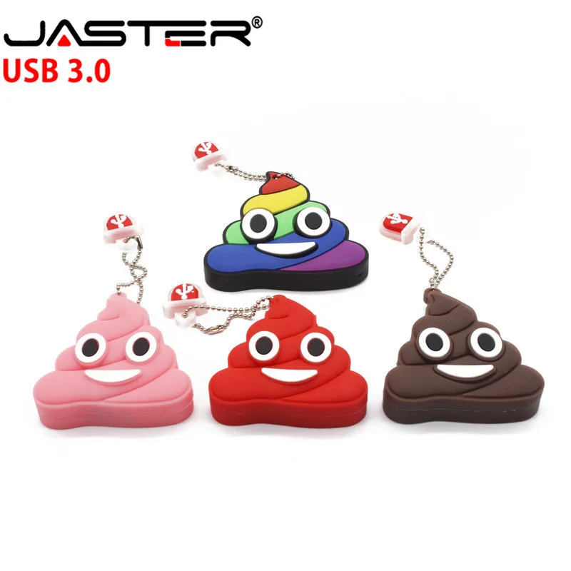 JASTER Акция Новое поступление мини мультфильм флеш-накопитель USB 3,0 4 ГБ 8 ГБ 16 ГБ 32 ГБ 64 ГБ USB флэш-накопитель свадебный подарок