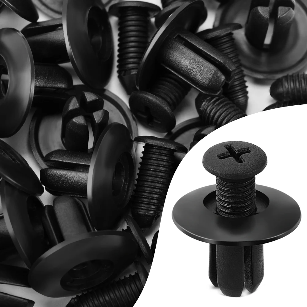 Автомобильный бампер клипса обшивки панели двери крепеж 8 мм отверстие для Skoda Fabia