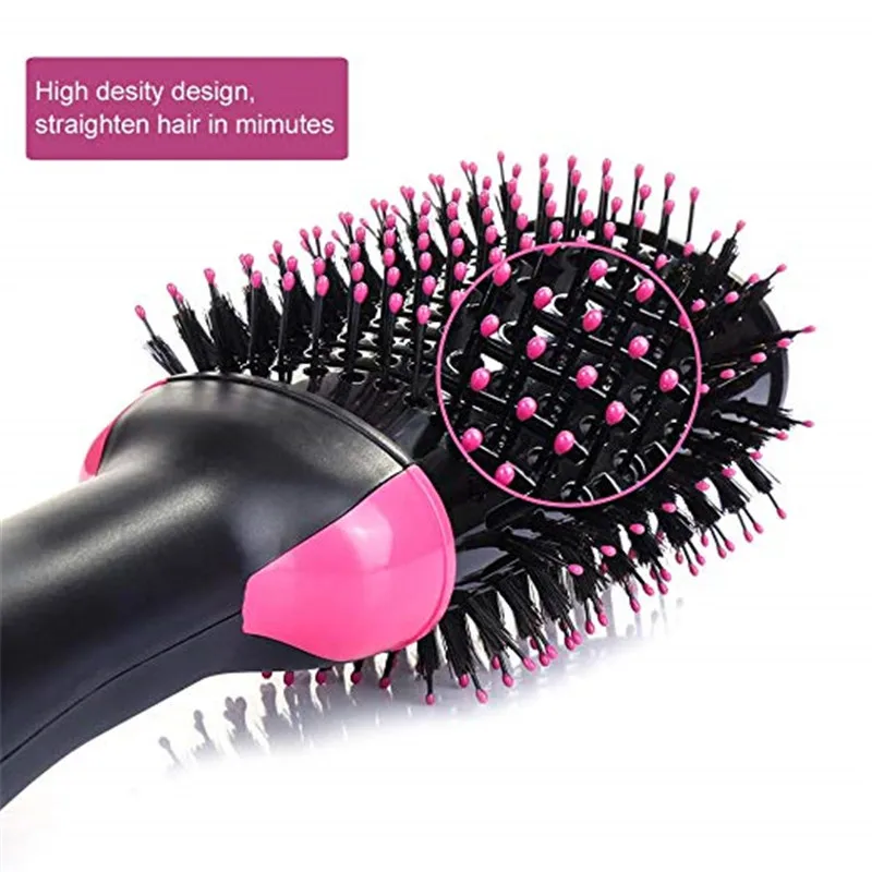 Escova de Secador de Cabelo Escova de ar Secador de Cabelo Alisador de ar 2 em 1 Permutável Turmalina Cerâmica Ionic Quente um Passo 3 Computers & Electronics