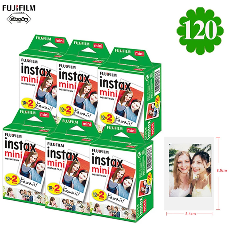 120 sheets 10-200 листов Fujifilm Instax Mini 8 9 пленка мини белая мгновенная фотобумага для камеры s Instax Mini 7s 25 50s 90 P-1 2 камеры - Цвет: 120 sheets