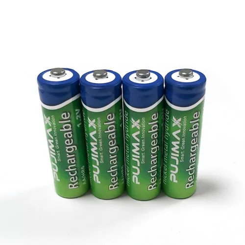 PUJIMAX 1100mAh AAA батарея 1,2 V 4 шт перезаряжаемая батарея предварительно Заряженная перезаряжаемая ni mh Аккумуляторная батарея для микрофона камеры - Цвет: 4PCS