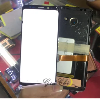 

Display for S8 LCD +Frame Replacement for SAMSUNG Galaxy S8 G950 G950F Display S8 Plus G955 G955F Touch Screen with black spots
