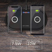 20 Вт 2в1 двойной Qi беспроводной зарядный коврик для iphone 11 Pro Max XR 7 8 Plus XS X Зарядка для Airpods 2/3 Беспроводное зарядное устройство