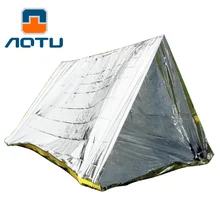 Горячая аварийный спасательный Водонепроницаемый одеяло Фольга тепловой первой помощи