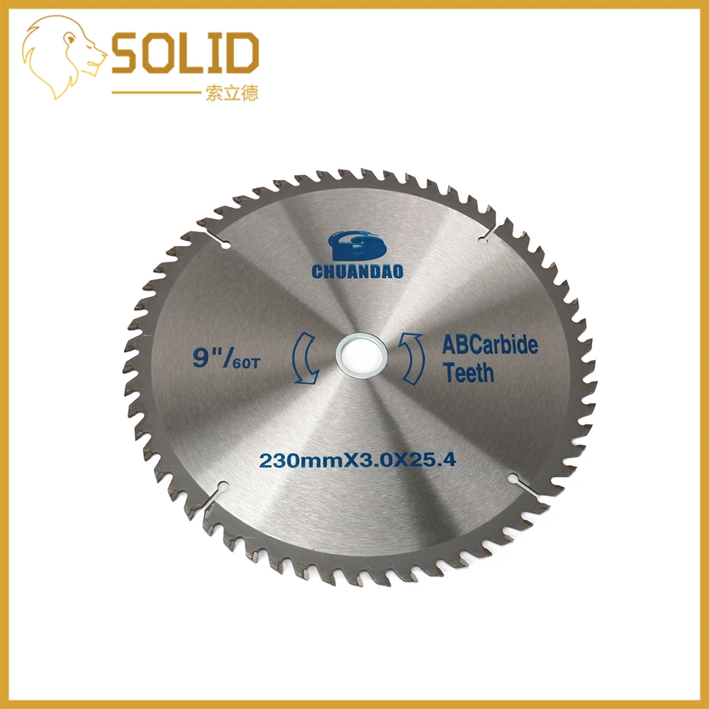 

Carbide Circular Saw Blade 230X3X25.4mm Metal Wood Cutting Blade Round Wheel Discs for Woodworking Metal Cutting
