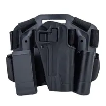 Tactical Army Airsoft Pistol Hunting Holster Military Plastic Hard Gun Leg Holster For GLOCK Factory For Outdoor Hunting
