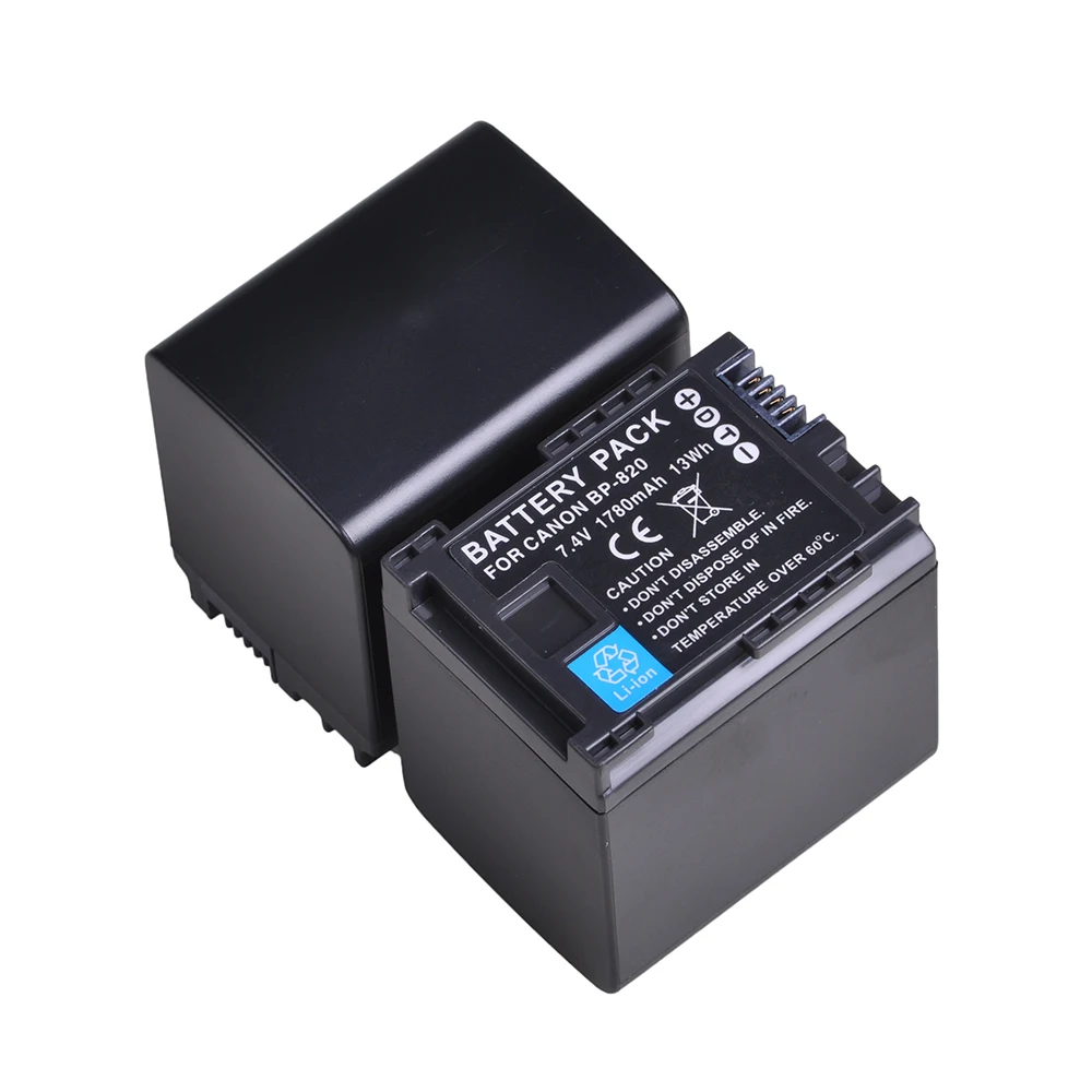 1780 мАч BP 820 BP820 батареи для Canon 828 VIXIA GX10 XF400 XF405 HFG20 HFG30 HFG40 HFM41 HFM400 HFS21 HFS3.|Цифровые