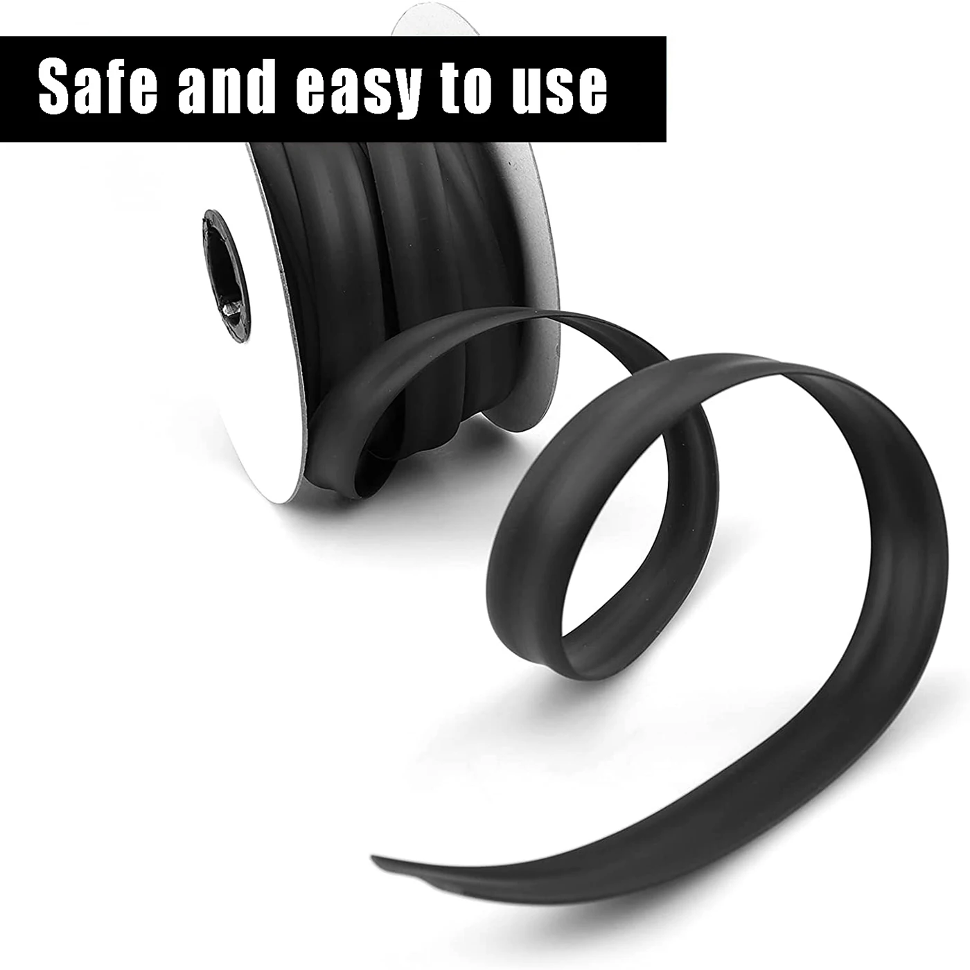 Vinyl Insert Molding Trim Screws Cover Width 25mm 7.6m Long for RV Boat Camper Trailer