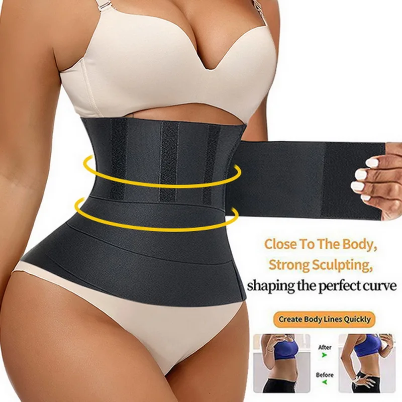 Waist Trainer Shaper Belt Slimming belt woman body shaper Tummy Wrap Waist belt Trimmer Belt Postpartum shaper Body Shaper belt backless shapewear