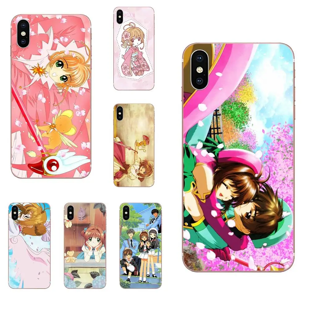 

Sakura Card Captor Cardcaptor For Sony Xperia Z Z1 Z2 Z3 Z4 Z5 compact Mini M2 M4 M5 T3 E3 E5 XA XA1 XZ Premium Soft Phone Cases