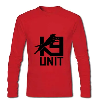 

Men's Football Shirt Off White Gym Couture Hip Hop 100% Cotton Print Tee Shirt K-9 Unit Long sleeve T-shirt Billie Eilish