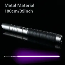 Lightsaber Jedi Sith Luke Light Saber Force FX Heavy Dueling Rechargeable Color Changing Sound FOC Lock up Metal Handle Sword