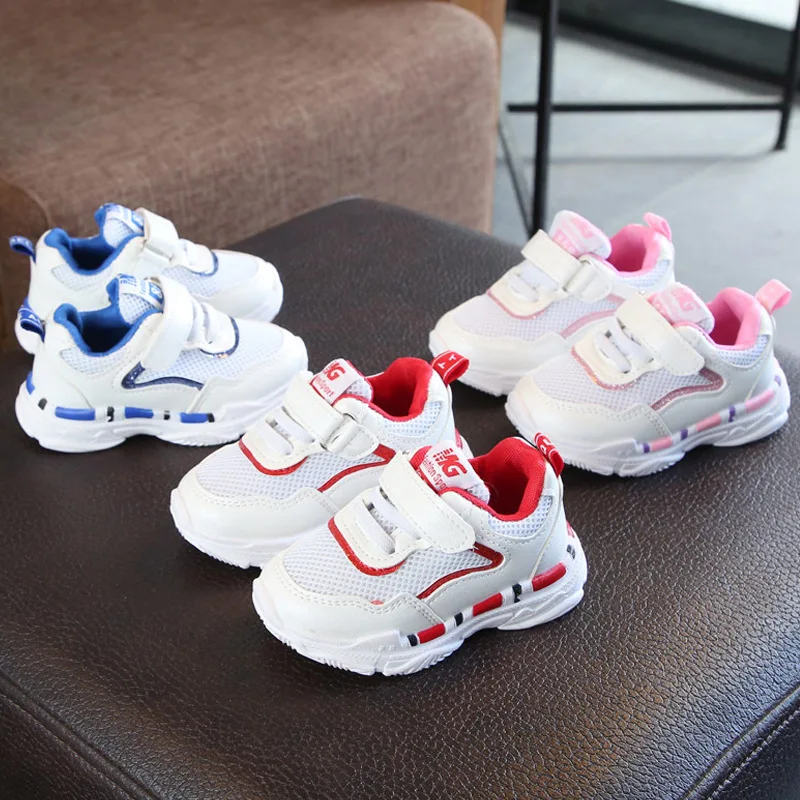 

Three-Year-Old GIRL'S Shoes 2020 Spring Slip-on 1 Western Style Versitile Fashion Small CHILDREN'S Baby CHILDREN'S Mesh Breathab