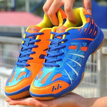 

2019 New Men Badminton Shoes Women Professional Sports Training Sneakers Anti Slip Athletic Exercise Young Child Zapatillas Hot